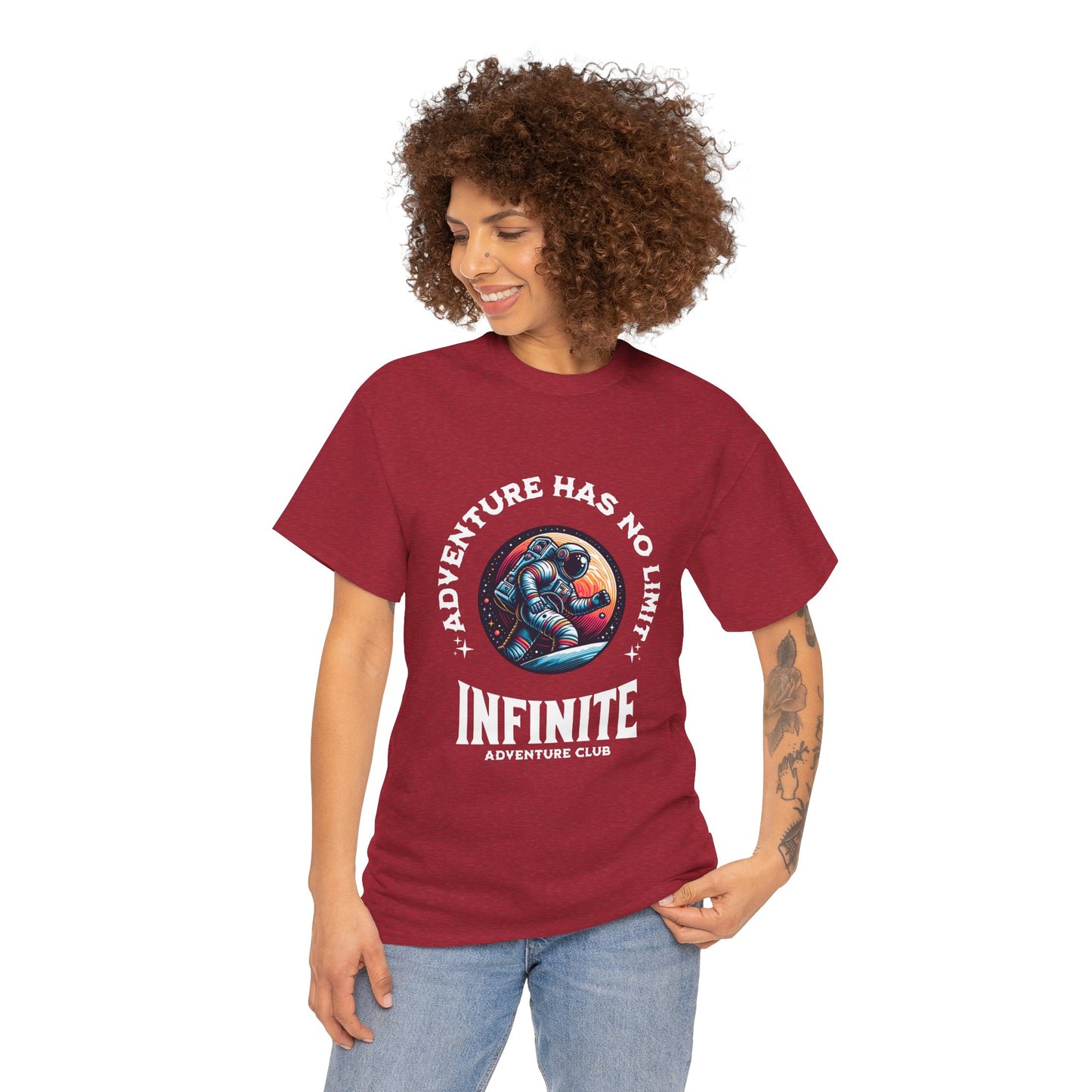 Astronaut Tee - Infinite Adventure Unisex Shirt