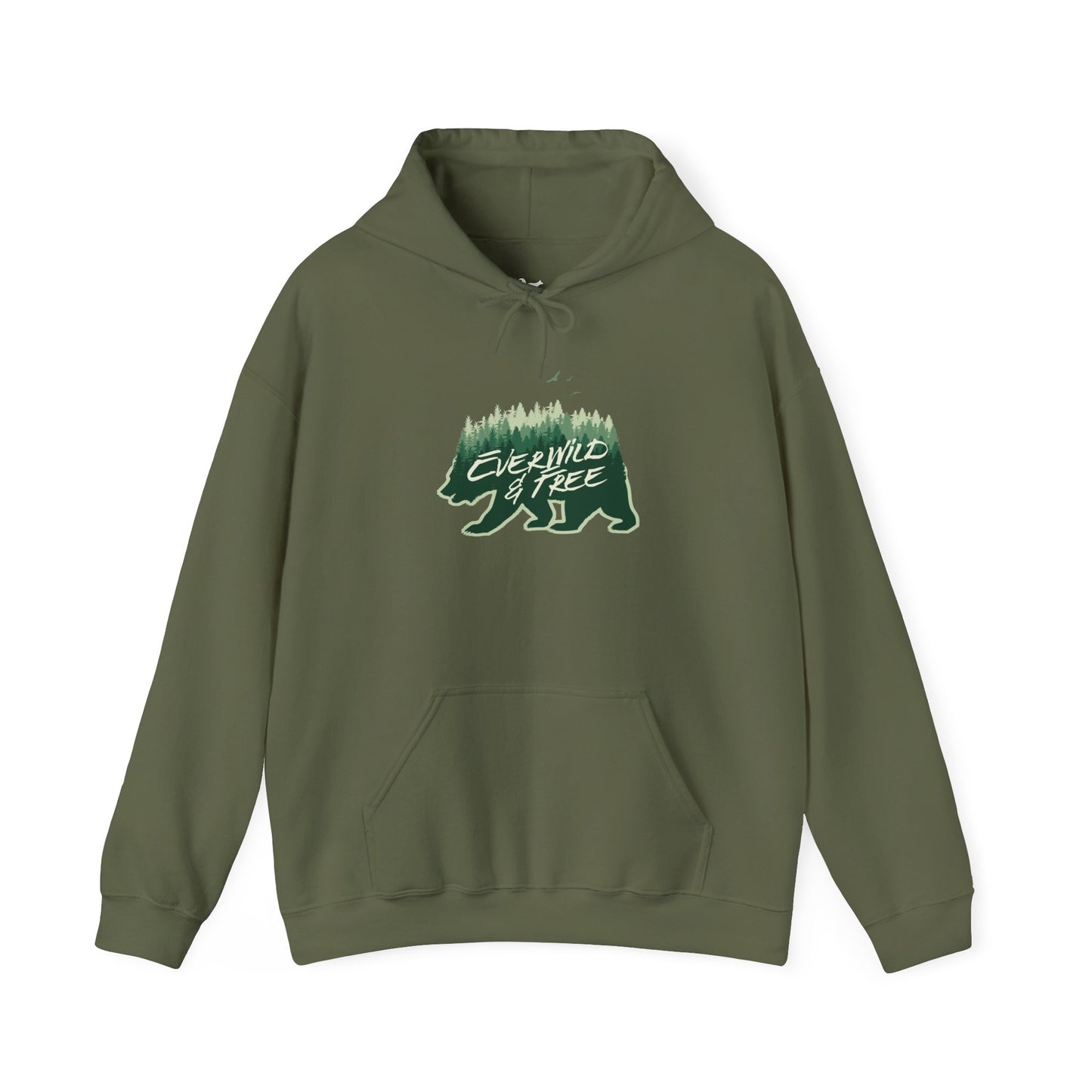 Wild and Free Bear Hoodie